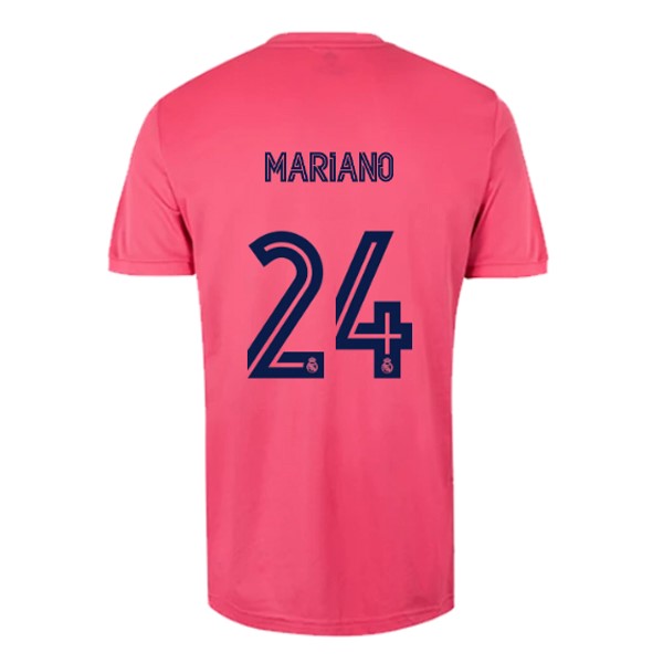 Maglia Real Madrid Away NO.24 Mariano 20/21 Rosa